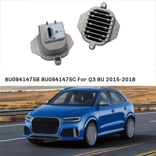 Right & Left DRL Daylight Modules for  Q3 8U 2015-2018 LED Control Unit Headlight Controller 8U0941475B 8U0941475C 2