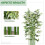 Homcom Planta Artificial Verde 35 x 10 x 180 cm 2
