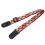 Adjustable Nylon Ukulele Strap 70-122cm with Leather accents 13
