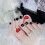 Glossy Pink Black False Toenails for Manicure Lovers 7
