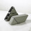 (Gray) Silicone Pencil Case - Large Capacity Upright Design 4