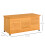 Outsunny Baúl de Almacenaje Marrón 127 x 56 x 60 cm 3