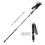 (Black) Lightweight Adjustable Trekking Poles for Hiking 3