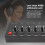 HA800S 8-Channel Headphone Amp Ultra-Compact Metal 5