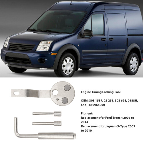Front Crankshaft Timing Tool Kit for Ford Transit 2.2L 2006-2014 2