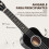 Homcom Ukelele 21 Pulgada Negro 53 x 17.5 x 6.2 cm 3