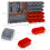 Durhand Set Estante 44 Pieza Bicolor 54 x 22 x 95 cm 3