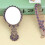 (5) Vintage Peacock Mirror Comb Set - Gift 4