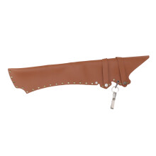 Vintage-PU-Leder-Bogenschützen-Pfeilröhre mit verstellbarem Neigungswinkel, Braun