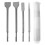 4Pcs Round Shank Chisel Bit Kit 40CR for Concrete 3