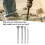 4Pcs Round Shank Chisel Bit Kit 40CR for Concrete 5