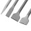 4Pcs Round Shank Chisel Bit Kit 40CR for Concrete 11