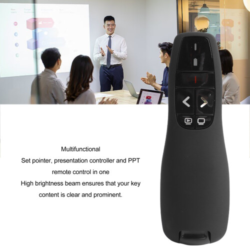 USB Wireless Presenter 2.4GHz PPT Clicker ABS 2