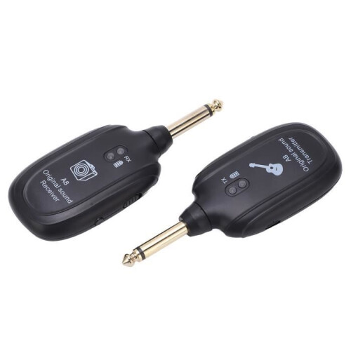 SURENHAP Guitar System Wired Guitar System Receiver Transmitter Pickup Accessory Kit Music Tuner 1