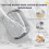 PawHut Arenero para Gato Blanco 52.4 x 41.3 x 42 cm 3