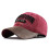 (Red, Int: One size) Unisex Cotton Embroidered Adjustable Baseball Cap 1
