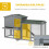 PawHut Conejera de Exterior Gris 150 x 45 x 85 cm 5