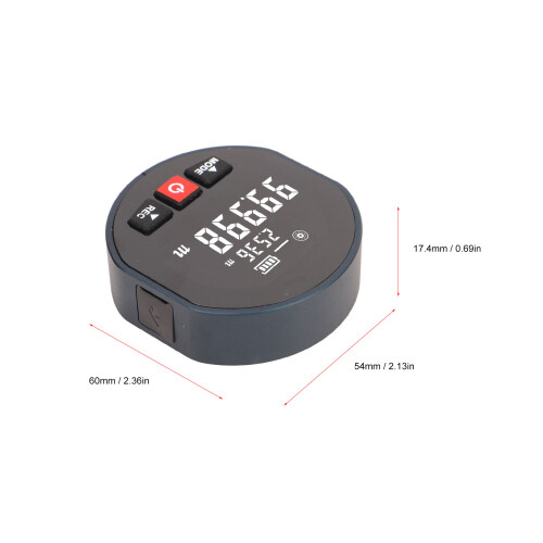 Handheld Roller Meter 0-99.999m, 240mAh, Type-C 1