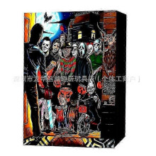 (12) Christmas Advent Calendar New Halloween Doomsday Calendar Blind Box Ornaments New Halloween Blind Box Toys Creative