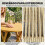 Outsunny Conjunto de Bistró Marrón 48 x 55.5 x 88 cm 2