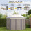 Outsunny Carpa Plegable Bicolor 405 x 340 x 285 cm 4