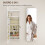 Homcom Armario Joyero Blanco 37 x 10 x 120 cm 4