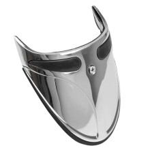 Motorrad KotflüGelverläNgerung/Spitze SchmutzfäNgerblende Schmal für Dyna Softail FXST XL FXDWG FXR Sportster 883 1200 Chrom