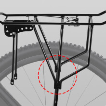 (Large hole, with screws) MTB/Road Bike Rear Rack, Large Capacity