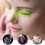 LED False Eyelashes Light – Lightweight, 3cm, 40cm Wire, Green 8