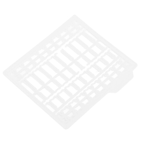 30Pcs Bait Stoppers Plastic Grid Type White Carp