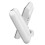 White Projection Clock 2xAAA, Temp/Hum, 15x11x6 cm 12