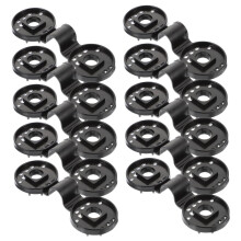 20pcs Heavy Duty Shade Net Clips for Greenhouse and Garden Sun Shade Netting, Reusable Secure Grip Design