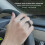 Smart Ring 21.4mm Ceramic+Carbon Model 3/Y/X/S 5
