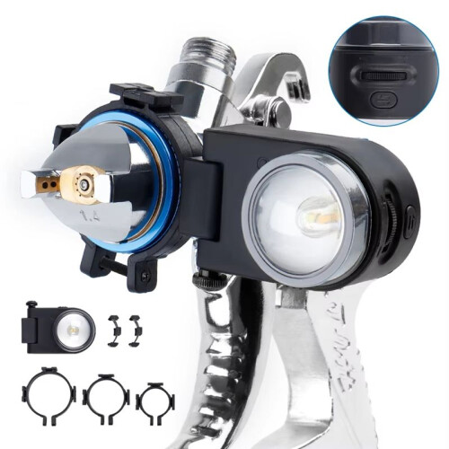 Multi-Purpose Sprays Light Airbrush Paint Fill Light Adjustable Lighting Power Painting Tool Accessories for Night Work 2