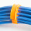 2pcs Cable Organizing Tool Network Cable Bundle Kit with Hook and Loop Fastener, Wire Comb for Data Center, Server Rooms 2