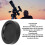 Aluminum Alloy Lens Dust Cap for Telescope, Threaded, Durable 4