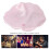 Reusable Satin Pink Cup Cover with Straw Hole 5