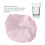 Reusable Satin Pink Cup Cover with Straw Hole 4