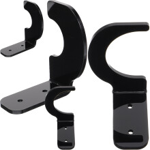 Baseballschlägerhalter Metall Schwarz Für Softballschläger 1 Satz