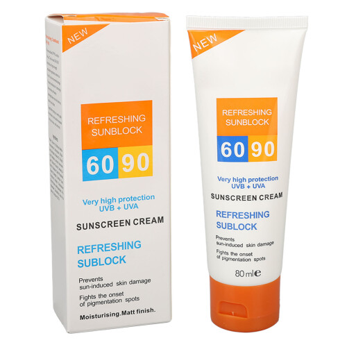 80 ml Sonnencreme SPF 90 UV Schutz Strand 1