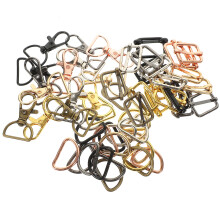 1 set roteerbare d-ringen, multifunctioneel voor rugzak en handtas