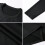 3pcs Men's Long Sleeve Compression M-XXL Black 4