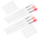 6 siliconen lippenborstels met deksel, lipstickapplicators 1