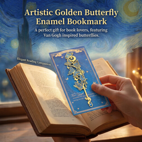 (A) Van Gogh Starry Bookmark for Readers 2