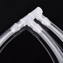 30 Stuks F-Type Driewegconnector PP-Zijde 3,2 mm Waterleidingverbinding Aquariumslang Pagode Waterafscheider