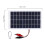 4W Waterproof Solar Panel Charger 5V for 3.7V Batteries 4
