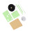 Frameless Silent Wall Clock Sticker 40x40cm Acrylic Modern Decor 9