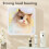 Large Capacity Multi-Color Foldable Wall Bathroom Cabinet Organizer, Plastic 8
