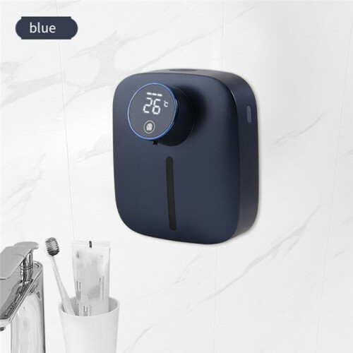 USB Rechargeable Multifunctional Wall Mounted Automatic Soap Dispenser Sensor LED Digital Display Soap Dispenser 320ML 2