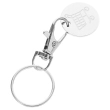 Vielseitiger Einkaufswagen Token Schlüsselanhänger
